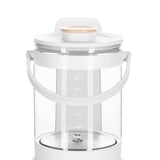 Aparat pentru incalzirea si declorizare apei, Lionelo, Babypresto 2.0, Pentru lapte parf, Lampa UV, Rezervor 3l, Lumina de noapte, Dozare 30- 300 ml, 1200 W, Afisaj digital, Alb