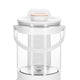 Aparat pentru incalzirea si declorizare apei, Lionelo, Babypresto 2.0, Pentru lapte parf, Lampa UV, Rezervor 3l, Lumina de noapte, Dozare 30- 300 ml, 1200 W, Afisaj digital, Alb
