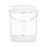 Aparat pentru incalzirea si declorizare apei, Lionelo, Babypresto 2.0, Pentru lapte parf, Lampa UV, Rezervor 3l, Lumina de noapte, Dozare 30- 300 ml, 1200 W, Afisaj digital, Alb