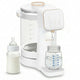 Aparat pentru incalzirea si declorizare apei, Lionelo, Babypresto 2.0, Pentru lapte parf, Lampa UV, Rezervor 3l, Lumina de noapte, Dozare 30- 300 ml, 1200 W, Afisaj digital, Alb