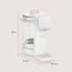 Aparat pentru incalzirea si declorizare apei, Lionelo, Babypresto 2.0, Pentru lapte parf, Lampa UV, Rezervor 3l, Lumina de noapte, Dozare 30- 300 ml, 1200 W, Afisaj digital, Alb