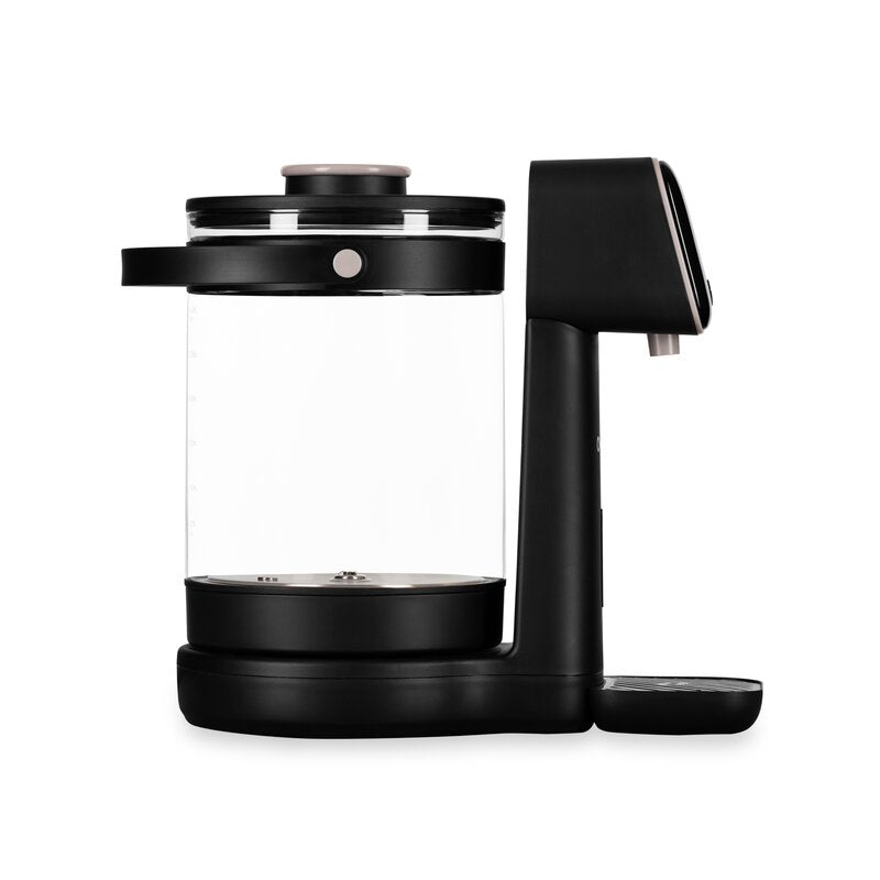 Aparat pentru incalzirea si declorizarea apei, Lionelo, Babypresto 2.0, Pentru lapte parf, Lampa UV, Rezervor 3l, Lumina de noapte, Dozare 30- 300 ml, 1200 W, Afisaj digital, Negru