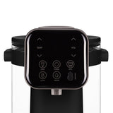 Aparat pentru incalzirea si declorizarea apei, Lionelo, Babypresto 2.0, Pentru lapte parf, Lampa UV, Rezervor 3l, Lumina de noapte, Dozare 30- 300 ml, 1200 W, Afisaj digital, Negru