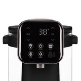 Aparat pentru incalzirea si declorizarea apei, Lionelo, Babypresto 2.0, Pentru lapte parf, Lampa UV, Rezervor 3l, Lumina de noapte, Dozare 30- 300 ml, 1200 W, Afisaj digital, Negru