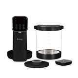 Aparat pentru incalzirea si declorizarea apei, Lionelo, Babypresto 2.0, Pentru lapte parf, Lampa UV, Rezervor 3l, Lumina de noapte, Dozare 30- 300 ml, 1200 W, Afisaj digital, Negru