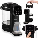 Aparat pentru incalzirea si declorizarea apei, Lionelo, Babypresto 2.0, Pentru lapte parf, Lampa UV, Rezervor 3l, Lumina de noapte, Dozare 30- 300 ml, 1200 W, Afisaj digital, Negru