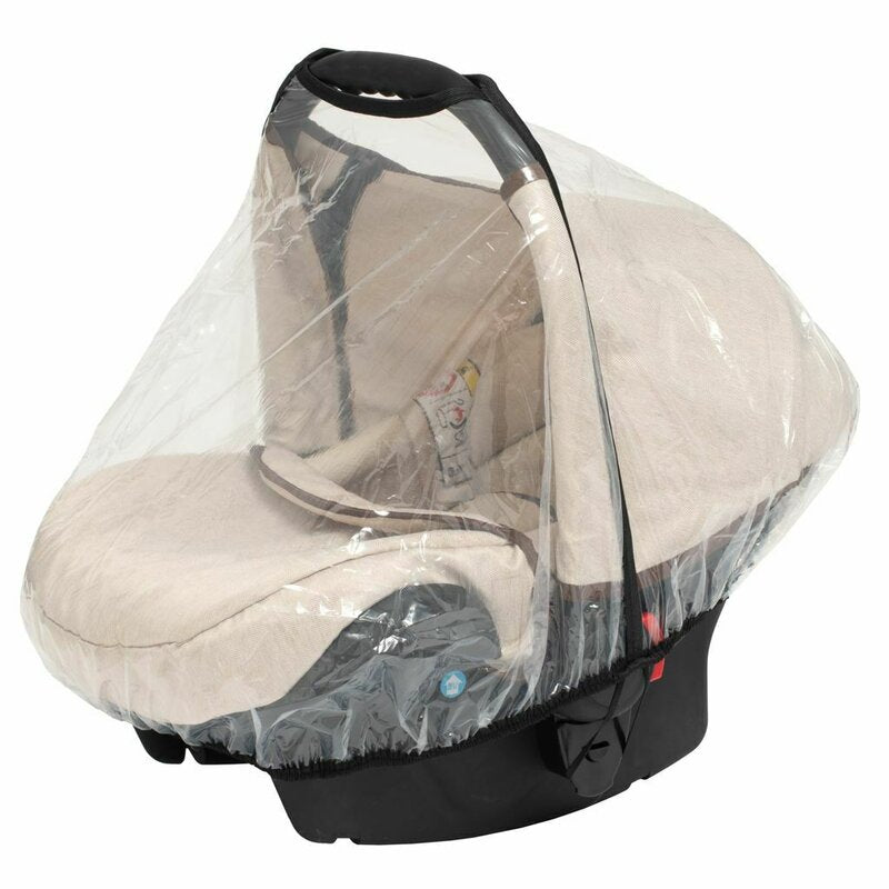 Aparatoare de ploaie, New Baby, Pentru scoica, Cu orificiu pentru un contact mai bun cu cel mic, Fara substante nocive, Transparent/Black - gogobaby.ro