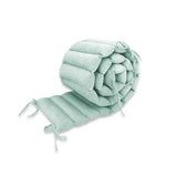 Aparatoare pentru patut, MimiNu, Tip panou, Pentru patut, Lungime 180 cm, Din catifea, Cold Mint