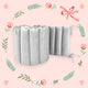 Aparatoare pentru patut, MimiNu, Tip panou, Pentru patut, Lungime 180 cm, Din catifea, Grey