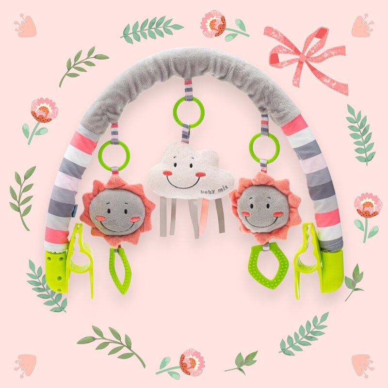 Arcada, Baby Mix, Universala, Cu jucarii din plus, Pentru landou, Carucior, Scaun de masa, Patut, Cloud - gogobaby.ro