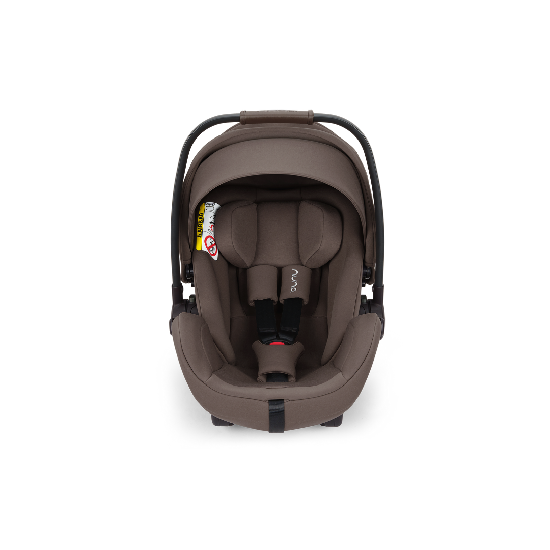 Nuna - Scoica auto cu functie de recline ARRA flex Chestnut, nastere-87 cm, testata ADAC si certificata R129