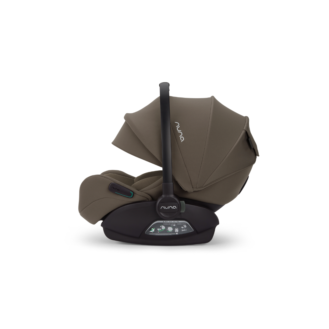 Nuna - Scoica auto cu functie de recline ARRA flex Pistachio, nastere-87 cm, testata ADAC si certificata R129