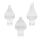 Aspirator nazal electric, Lionelo, Babyair Flow, Multifunctional, 9 trepte de aspirare, Functionare wireless pana la 2.5 h, Silentios, Functie de lampa, 3 varfuri din silicon, Perie de curatare inclusa, Cablu de incarcare USB-C, Alb