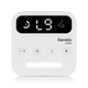 Aspirator nazal electric, Lionelo, Babyair Flow, Multifunctional, 9 trepte de aspirare, Functionare wireless pana la 2.5 h, Silentios, Functie de lampa, 3 varfuri din silicon, Perie de curatare inclusa, Cablu de incarcare USB-C, Alb