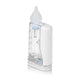 Aspirator nazal electric, Lionelo, Babyair Flow, Multifunctional, 9 trepte de aspirare, Functionare wireless pana la 2.5 h, Silentios, Functie de lampa, 3 varfuri din silicon, Perie de curatare inclusa, Cablu de incarcare USB-C, Alb