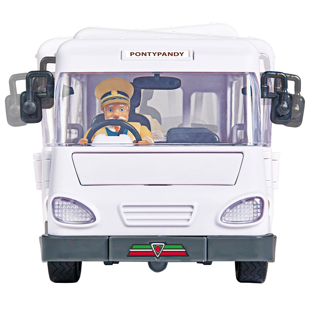 Autobuz Simba Fireman Sam Trevors Bus cu figurina si accesorii - gogobaby.ro
