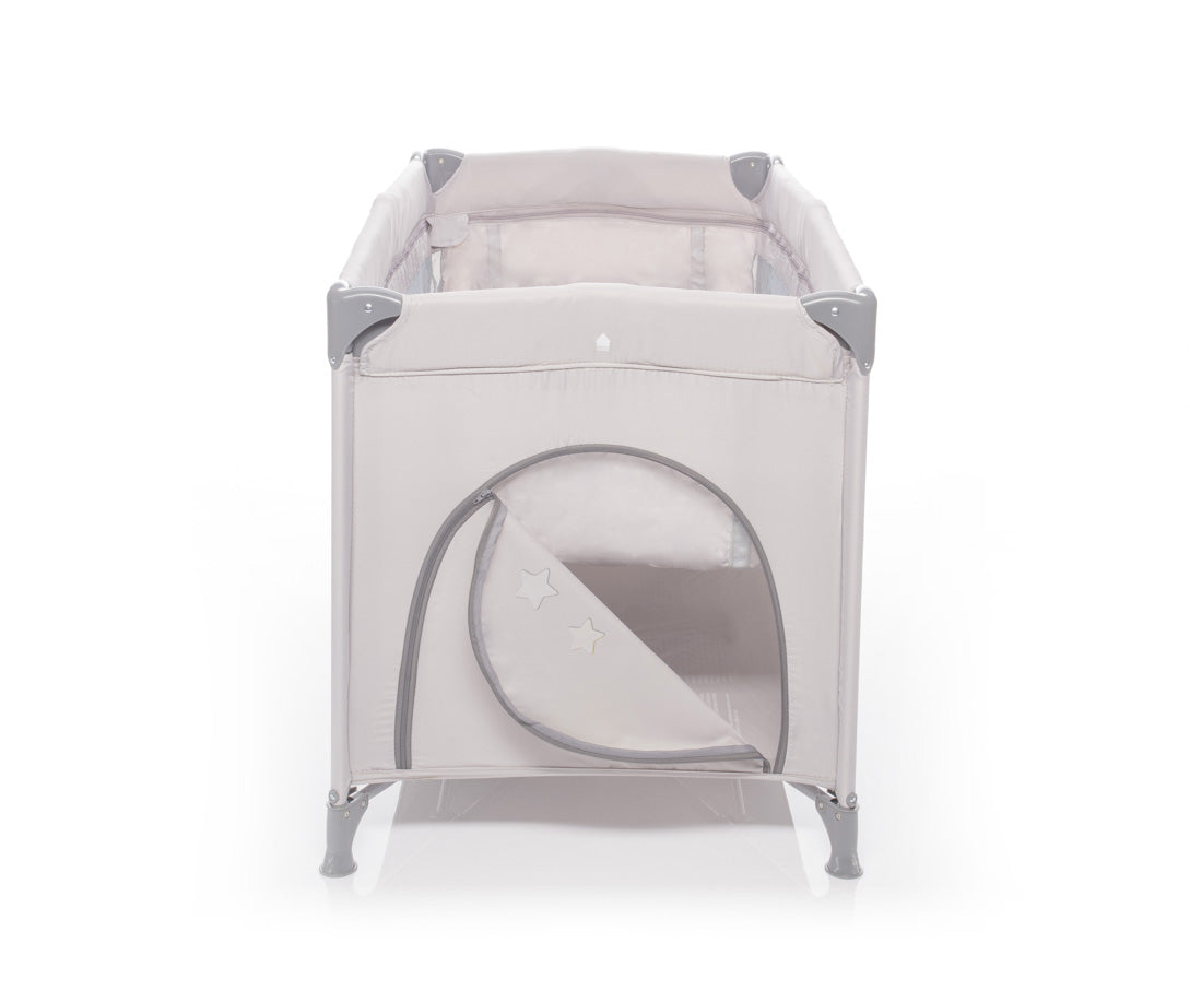 ZOPA - Patut pliant 2 nivele Nanny Griffin Grey - gogobaby.ro