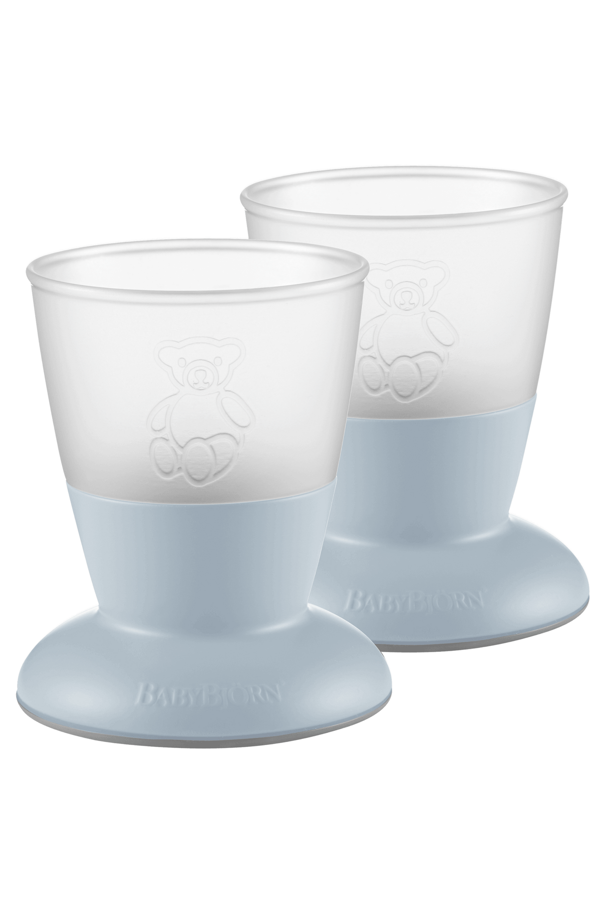 BabyBjorn - Set Pahare pentru bebe (2 buc), Powder Blue - gogobaby.ro