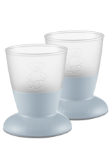 BabyBjorn - Set Pahare pentru bebe (2 buc), Powder Blue