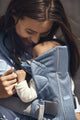 BabyBjorn - Marsupiu anatomic One Air - Slate Blue, 3D Mesh