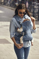BabyBjorn - Marsupiu anatomic One Air - Slate Blue, 3D Mesh