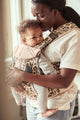 BabyBjorn - Marsupiu anatomic One, cu pozitii multiple de purtare Beige/Leopard Bumbac - Editie Limitata