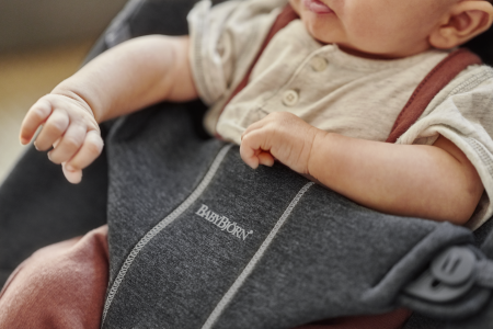 BabyBjorn - Balansoar Bliss Charcoal Grey, 3D Jersey