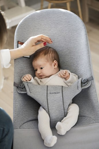 BabyBjorn - Balansoar Bliss Light Grey, 3D Jersey