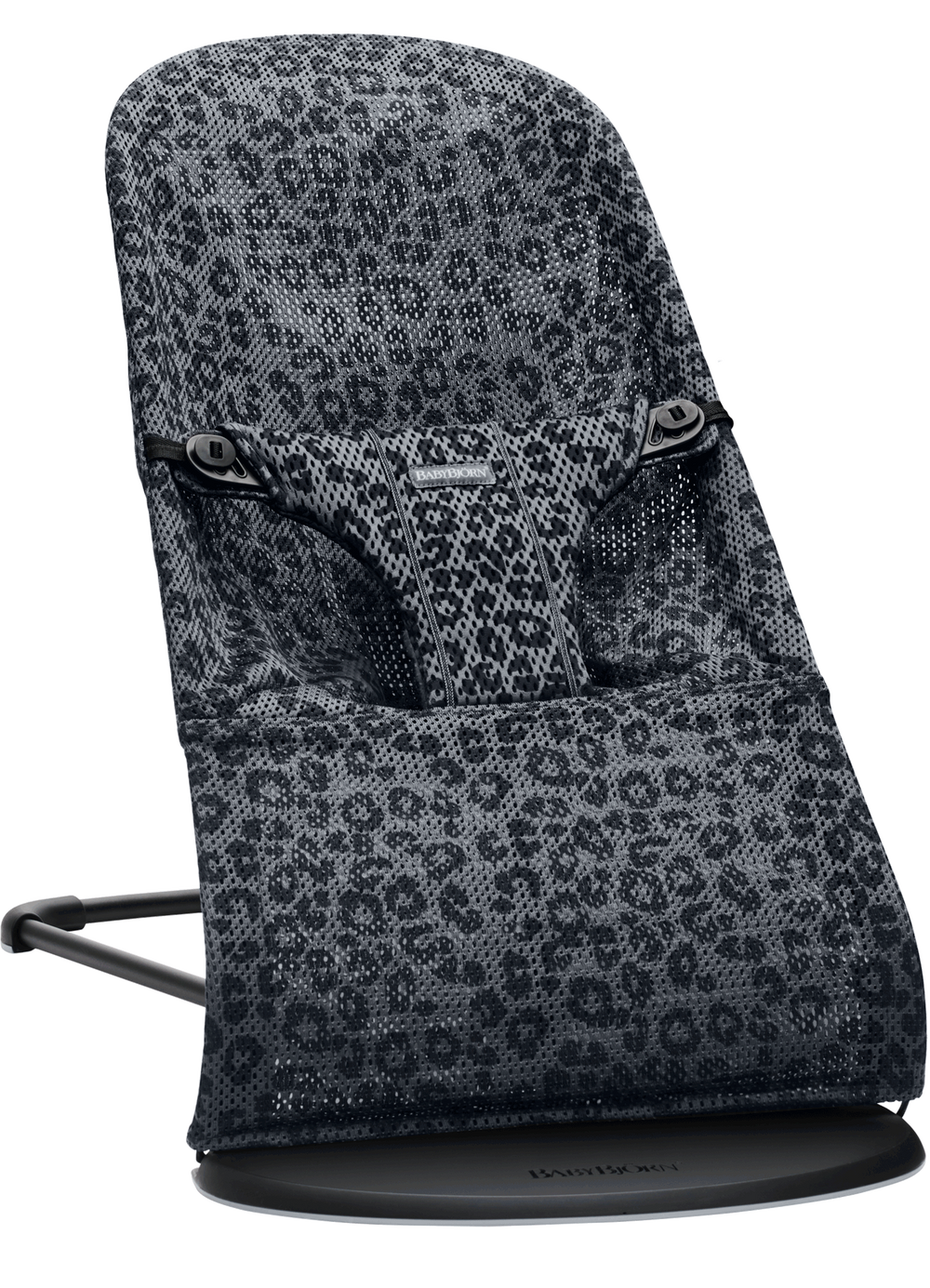 BabyBjorn -  Balansoar Bliss Antracite/Leopard Mesh - Editie Limitata