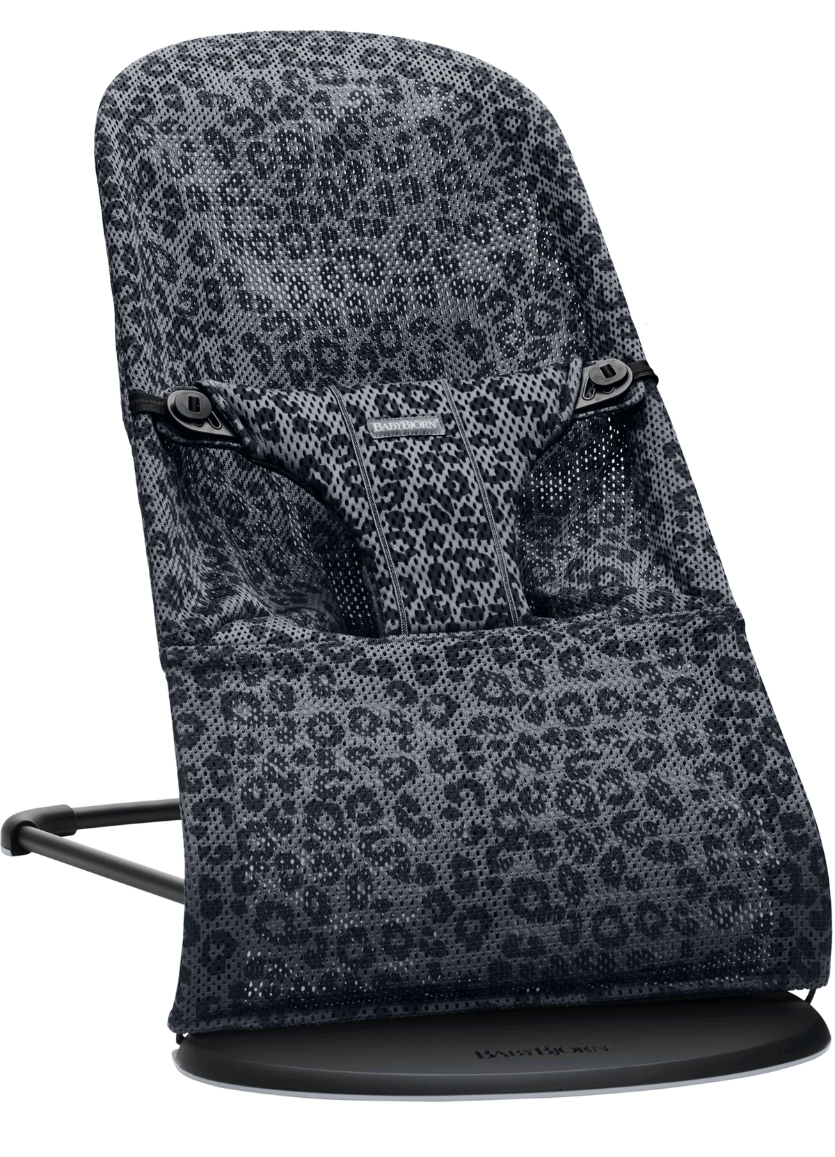 BabyBjorn -  Balansoar Bliss Antracite/Leopard Mesh - Editie Limitata - gogobaby.ro