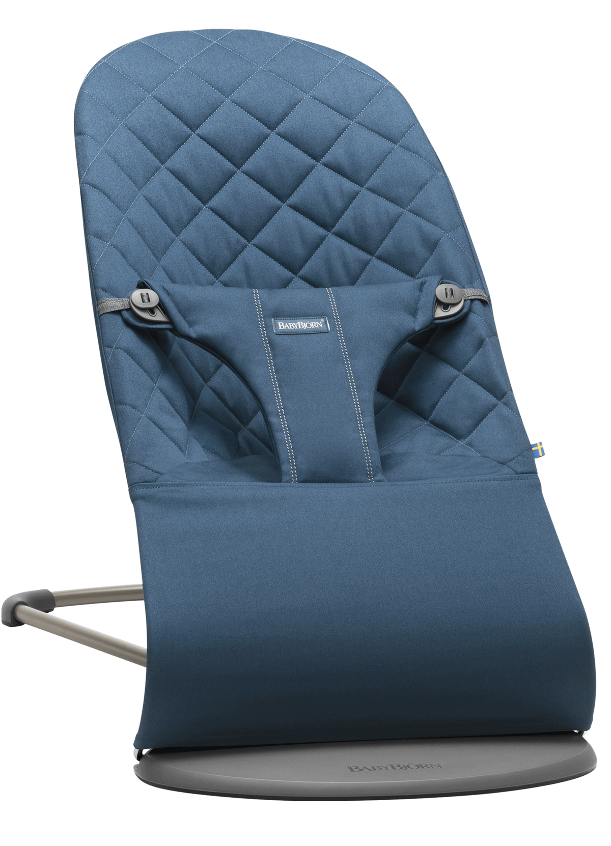BabyBjorn - Balansoar Bliss Midnight Blue, Bumbac - gogobaby.ro