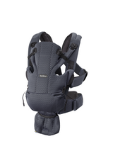 BabyBjorn - Marsupiu anatomic Move, Antracit 3D Mesh