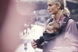 BabyBjorn - Marsupiu anatomic Move, Antracit 3D Mesh