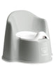 BabyBjorn – Olita cu protectie spate Potty Chair Grey / White