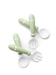 BabyBjorn - Set Lingurite si Furculite pentru bebelusi (4 bucati), Powder Green
