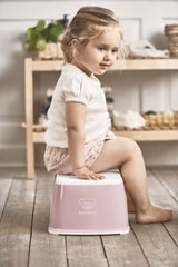 BabyBjorn – Treapta inaltator pentru baie – Step Stool – Powder Pink / White