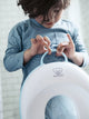 BabyBjorn - Reductor pentru toaleta Toilet Training Seat, White/Turquoise