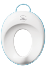 BabyBjorn - Reductor pentru toaleta Toilet Training Seat, White/Turquoise