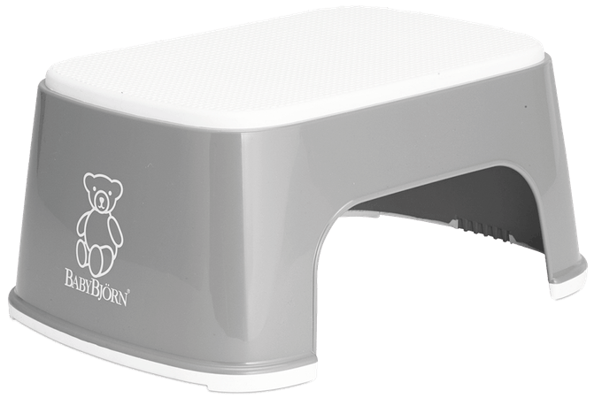 BabyBjorn – Treapta inaltator pentru baie – Step Stool – Grey - gogobaby.ro