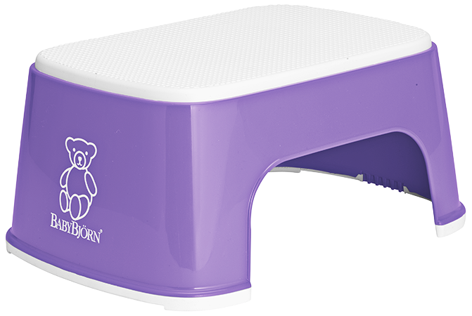 BabyBjorn – Treapta inaltator pentru baie – Step Stool – Purple - gogobaby.ro