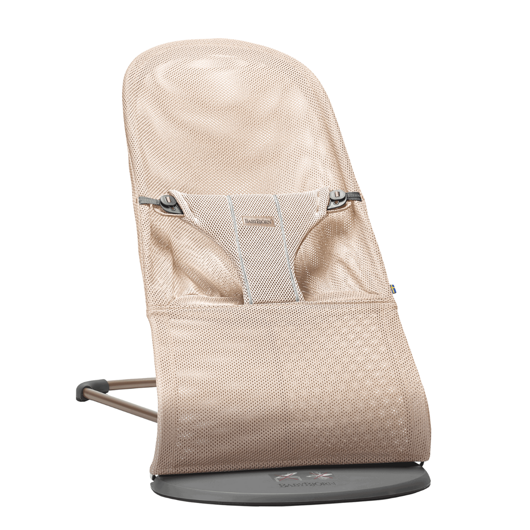 BabyBjorn - Balansoar Bliss Pearly Pink, Mesh - gogobaby.ro