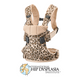 BabyBjorn - Marsupiu anatomic One, cu pozitii multiple de purtare Beige/Leopard Bumbac - Editie Limitata