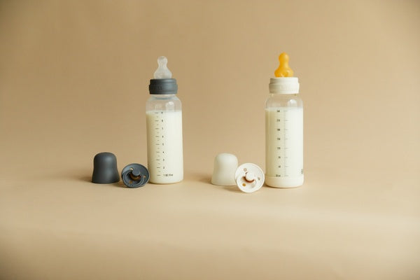 BIBS - Set complet biberon anticolici PP fara BPA, 270 ml, Latex, Sage