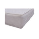 Saltea patut bebe, Babyneeds, Cocos Confort II, Cu husa detasabila, Antialergica, Cu fibre de cocos si strat de burete, 140x70x12 cm, 0 luni+, Alb