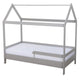 Saltea patut bebe, Babyneeds, Confort, Cu husa detasabila, Antialergica, Spuma, 160x80x15 cm, 0 luni+, Alb