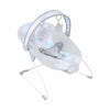 Balansoar electric, FreeON, Enjoy, Cu vibratii si melodii, Cu senzor de sunet, Pana la 9 kg, 1 luna+, Blue