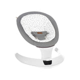 Balansoar electric, Jane, Moon, Cu 5 trepte de viteza, Timer, 12 melodii si 5 sunete ale naturii, Conform cu standardul european EN 12790:2023, Star