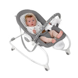 Balansoar, Jane, Evolution, Cu vibratii si melodii, Bara de jucarii si spatar reglabil, Conform cu standardul european de siguranta EN 12790:2023, Sesame