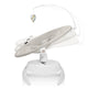 Balansoar, Lionelo, Iris, 2 in 1, Rotire 360 grade, Electric, Cu 3 moduri de leganare, Cu 5 trepte de viteza, Cu 3 pozitii de inclinare, 12 melodii, Silentios, Pana la 9 kg, Bej