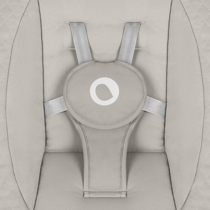 Balansoar, Lionelo, Iris, 2 in 1, Rotire 360 grade, Electric, Cu 3 moduri de leganare, Cu 5 trepte de viteza, Cu 3 pozitii de inclinare, 12 melodii, Silentios, Pana la 9 kg, Bej - gogobaby.ro